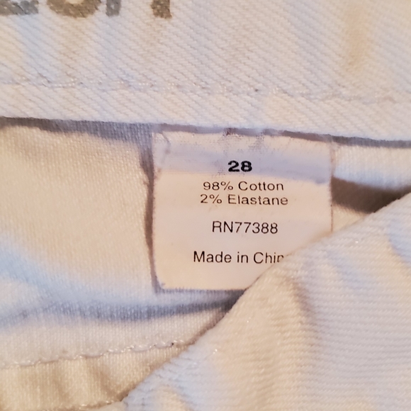 J. CREW Matchstick White Crop Jeans - Picture 7 of 8